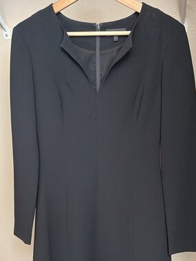 Theory classic black dress